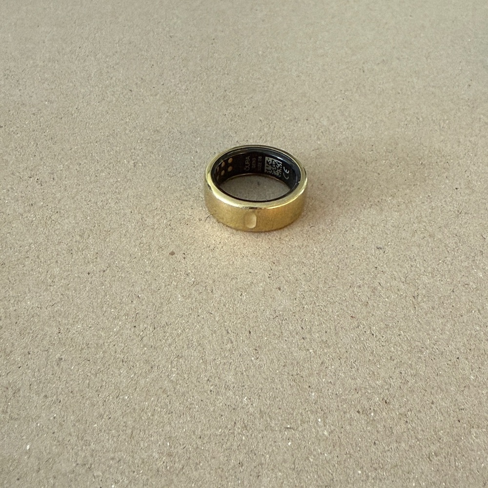 Oura Gold Smart Ring gen3 Size 8